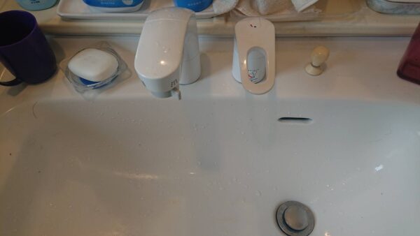 千葉県船橋市緑台 洗面台 洗髪シャワー水栓交換