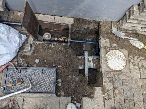 市川市_地中給水管漏水_施工後