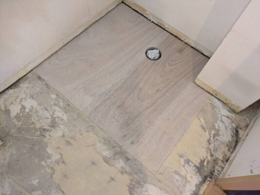 千葉市トイレクッションフロア交換中下地