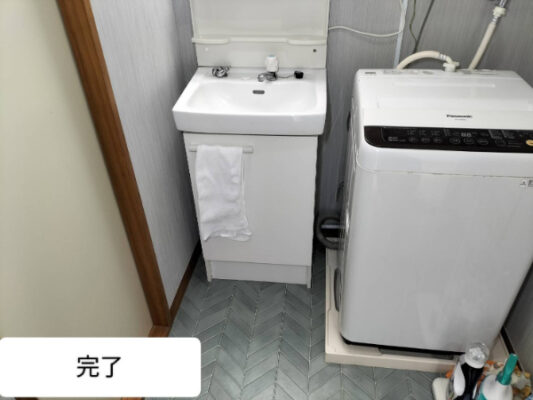 市原市_配管サビで水圧弱まり_施工後