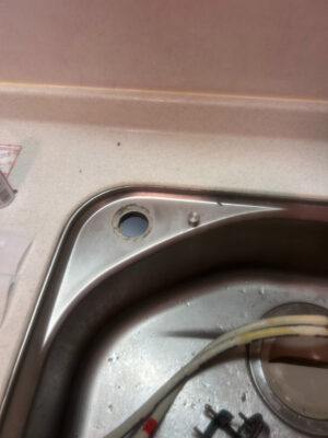 江戸川区_混合水栓_交換中ワンホール