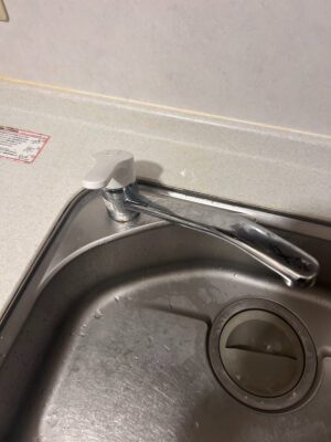 江戸川区_混合水栓_交換前