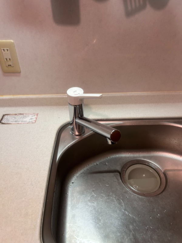 江戸川区_混合水栓_交換後