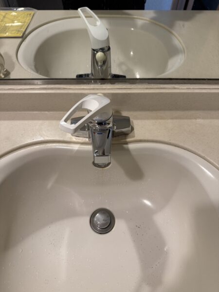 江戸川区松島-洗面水栓交換-施工後